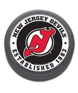 NEW JERSEY DEVILS CLASSIC HOCKEY PUCK NEW &amp; OFFICIALLY LICENSED - £9.25 GBP