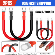2X 6 Gauge AWG Copper Battery Cable Marine Grade Tinned Boat/Car/Truck/R... - $24.99