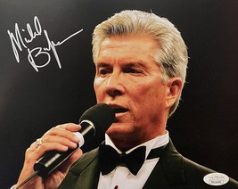 MICHAEL BUFFER Autographed SIGNED 8x10 PHOTO Announcer WCW WWF JSA CERTI... - £39.27 GBP
