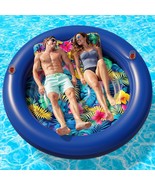 Enormous Round Tanning Float, Water Lounge Raft, Adult Pool, And Pool Fl... - €45,43 EUR