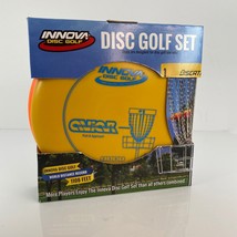 Disc Golf Innova Starter Set Putter Driver Mid-Range Yellow Orange Blue - £18.86 GBP