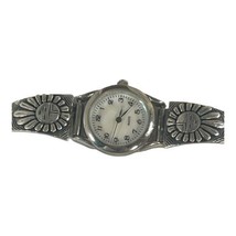 Navajo Kachina Sun Maiden Native American Sterling Silver 925 Watch Bracelet SEE - £73.94 GBP