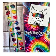 PIG Tie Dye Sunglasses Dave Matthews Band DMB Vinyl Decal Sticker Car Window Lap - £5.21 GBP