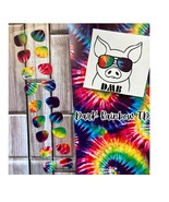 PIG Tie Dye Sunglasses Dave Matthews Band DMB Vinyl Decal Sticker Car Wi... - £5.11 GBP