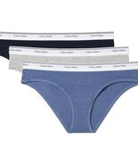 Calvin Klein Women's Balance Cotton Stretch Bikini Panties 3 Pack Xlarge - $25.71