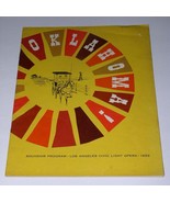 Oklahoma Theatre Program Vintage 1959 L.A. Civic Light Opera Bobby Van R... - $950.15 MXN