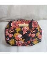 Isaac Mizrahi Black floral makeup pouch - £7.61 GBP