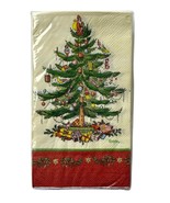 Spode Christmas Tree Paper Guest Towels Dinner Napkins 3 Ply Decoupage S... - $166.08 MXN