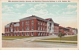 Madison Wi~Agricultural CHEMISTRY-AGRONOMY-ENGINEERING Buildings Postcard 1910s - £4.21 GBP