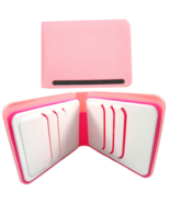 Wallet Silicone Rubber Recycled Soft Pink Money Credit Card ID Holder Bi... - $16.94 CAD