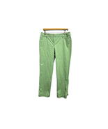 Talbots Perfect Crop Pant  Green Women Size 8 - £69.14 GBP