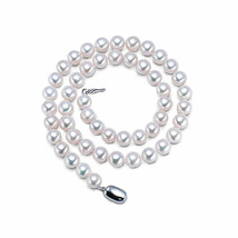 Buckle S925 Silver Real Pearl Necklace - $29.90+