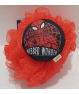 Marvel SpiderMan &#39;Webbed Wonder&#39; Kids Bath Pouf, Red Ages 3+ - £11.63 GBP