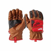 Milwaukee Impact Cut Level 3 Goatskin Leather Gloves LARGE 48-22-8772 - $30.84