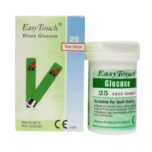 Original New Easy Touch Test Strip For Blood Glucose Level Check - 25 Te... - $14.89