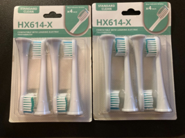 HX614-X Unbranded Toothbrush Head Replacements - 8 PACK - For Philips So... - £11.95 GBP