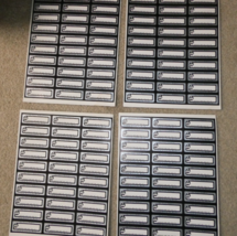 Lot of 4 Sheets of Unused Vintage AHM HO Box Endflap Sticker Labels NOS - $24.75