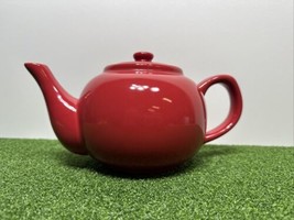 Tea Pot Large Capacity ~ Create by Just Mugs in Classic True Red - £13.66 GBP