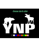 YELLOWSTONE NATIONAL PARK Initials Sticker Vinyl Car Decal CHOOSE SIZE C... - €2,85 EUR+