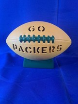 Green Bay Packers ceramic Football Lamps. Hand painted, - £36.56 GBP