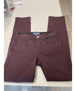 Democracy Ab-Solution Women&#39;s Maroon Jeans size 4 - $46.64 CAD