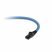 NEW Belkin PC6-07DKBS 7ft Cat6 Dark Blue Patch Cable Premium High-Speed Ethernet - £7.31 GBP