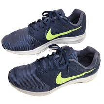Nike Downshifter Running Shoes Navy Volt White 852459-403 Men&#39;s Size 10.5 - $34.20 CAD