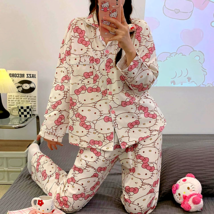 Small Pajama Sets  Hello Kitty My Melody Kuromi Fall PJ/ Loungewear girl Sanrio - £14.78 GBP