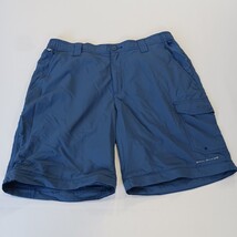 Columbia PFG Blood & Guts III Convertible Pants Men's Shorts (34×9) SHORTS ONLY image 13