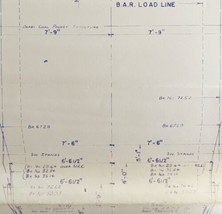1984 Railroad Bangor Aroostook Blueprint NME Jct Brownville Clearances N... - $84.36
