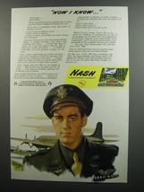 1945 Nash Corporation Ad - Now I Know - £14.78 GBP