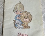 Precious Moments Counted Cross Stitch Book - PM-4 -  Peace on Earth - 1983 - £10.27 GBP