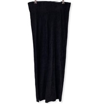 Jeffrey Grubb FAL Fashion Active Lab Black Velvet Pant New Medium - £20.71 GBP