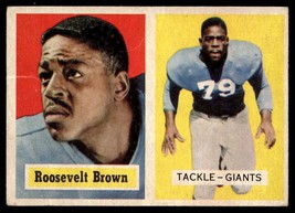 1957 Topps #11 Roosevelt Brown VGEX-B107R12 - £39.10 GBP