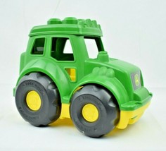 MEGA Bloks Big Bloks John Deere Lil&#39; Tractor  First Builders - £10.47 GBP