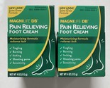 2 Pack - Magnilife DB Pain Relieving Foot Cream Homeopathic, 4 oz each - £20.91 GBP