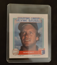 1988 Starting Lineup Talking Baseball card George Brett - £4.98 GBP
