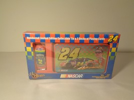 JEFF GORDON 24 New Limited Edition Collectible Tin &amp; 2 Decks Of Playing Cards - £38.89 GBP