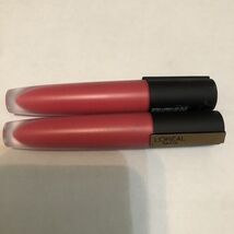 NEW (Lot of 2) L&#39;Oréal Rouge Signature Matte Lip Stain # 438 Decide 0.23... - €4,27 EUR