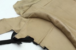 2002-2008 BMW E65 745I 750LI FRONT RIGHT PASSENGER UPPER SEAT COVER BEIGE H924 image 14