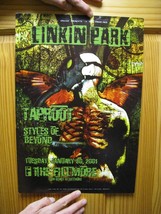 Linkin Park Poster Taproot Styles of Beyond January 30, 2001 Fillmore - $1,257.66 MXN