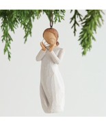LOTS OF LOVE ORNAMENT SCULPTURE FIGURE HAND PAINTING WILLOW TREE BY SUSA... - $44.54