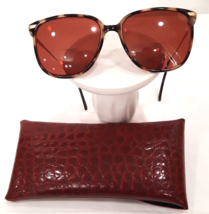 Vintage Tortoise Stetson Zyloware 090 Polyware eyeglass sunglasses FRAME... - £21.96 GBP