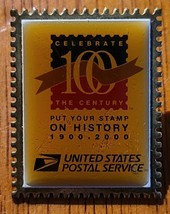 USPS 100 Anniversary Postage Stamp Lapel PIN - £5.82 GBP