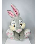 Thumper Plush Big Feet Rabbit Stuffed Toy 12&quot; Sitting Disney Store - $17.02