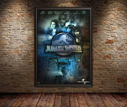 Jurassic World Movie Poster - Wall Art Deco - Jurassic Park Wall Poster - T-Rex - $4.81