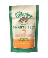 Greenies SmartBites Healthy Skin &amp; Fur Chicken Flavor Cat Treats - £22.90 GBP
