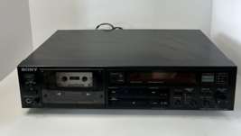Vintage Sony TC-R503 Stereo Auto Reverse Cassette Tape Deck FOR PARTS OR... - £92.94 GBP