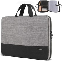 Laptop Case 15.6 Inch TSA Sleeve Water Resistant Durable Computer Carrying Cover - £18.80 GBP