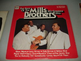The Best Of The Mills Brothers 20 Greatest Hits (LP, 1977) VG/EX, Canada - £4.75 GBP